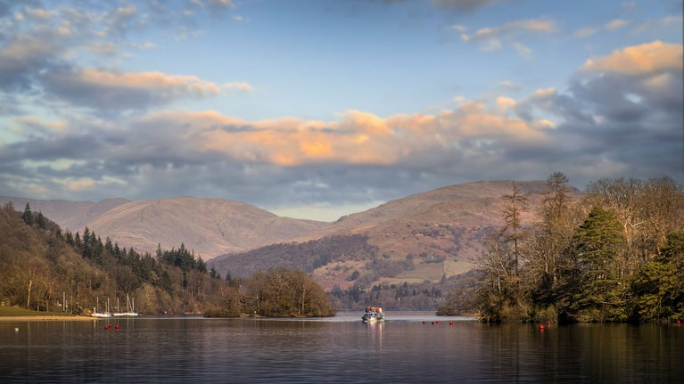 Windermere and the area surrounding Low Strawberry Gardens, Cumbria